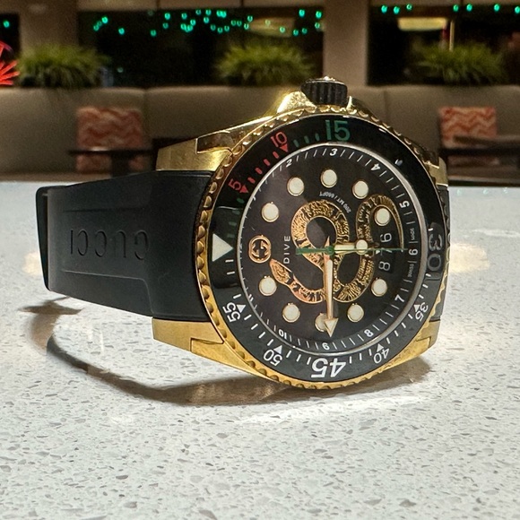 Gucci Accessories Gucci Dive Snake Watch Poshmark